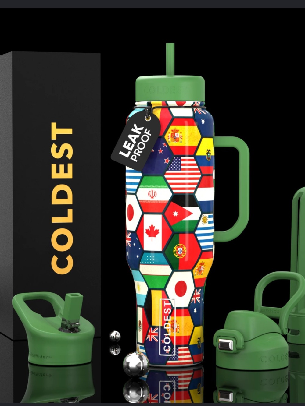 46oz COLDEST Limited Edition Tumbler - Picture 2 of 6